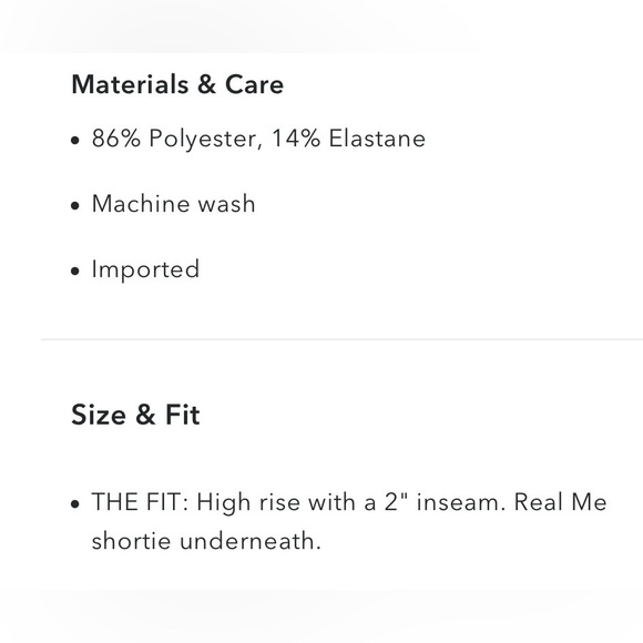 NWT Aerie Offline American Eagle Womens Crossover Flowy High Rise Short Skort XS - Picture 13 of 14